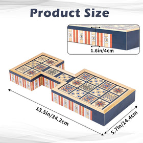 Elegant UR design with storage features for quick setup.