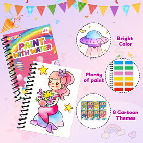 WOJASAL eight themes offer varied scenes to spark imagination and color recognition.