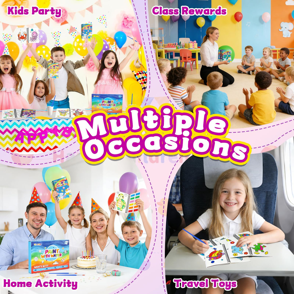 WOJASAL party favors suitable for birthdays, classrooms, and family crafts.