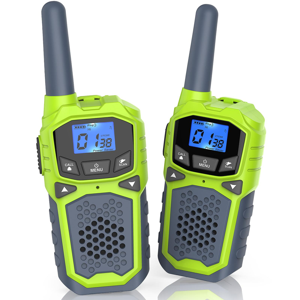 WokTok kids walkie talkie front view for easy outdoor communication