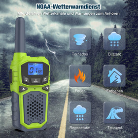 WokTok outdoor VOX scenario image highlights hands-free communication