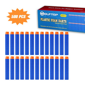 Wolftop refill darts support ongoing play with 500-piece supply.