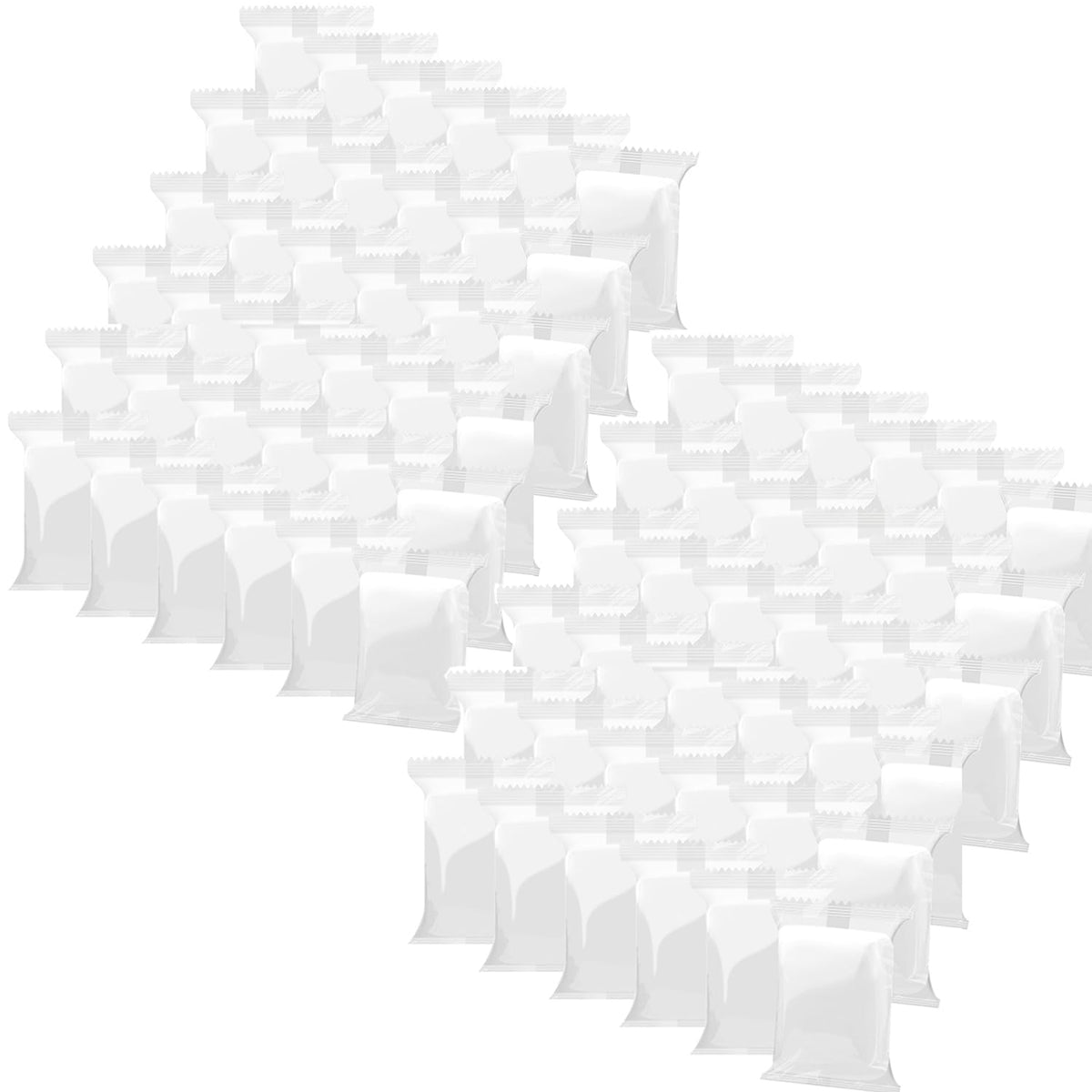 Wolwefa white air dry clay 72-pack set for kids crafting, easy to mold.