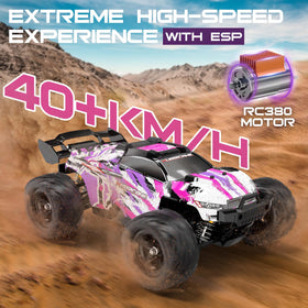Womaqu pink RC car battery pack enabling longer play sessions