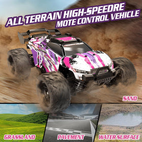 Womaqu pink RC car metal coilover shocks for smoother handling