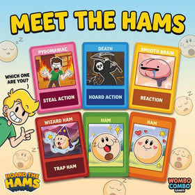 Wombo Combo Games Hoard the Hams family fun night—engaging gameplay for all ages