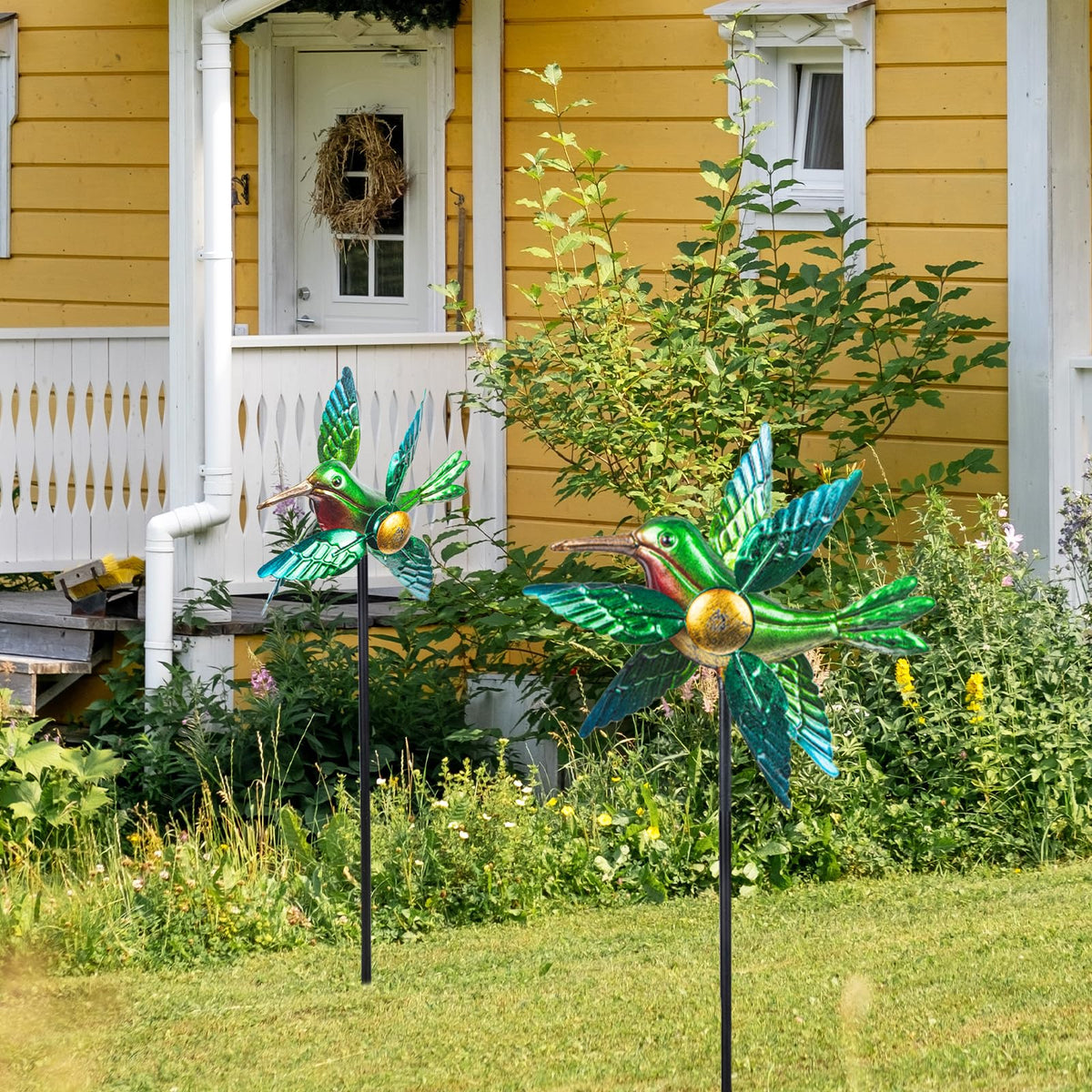 WONDER GARDEN wind spinner metal construction for durability