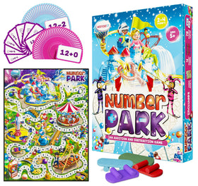 Wonder It Number Park board game: engaging at-home math practice