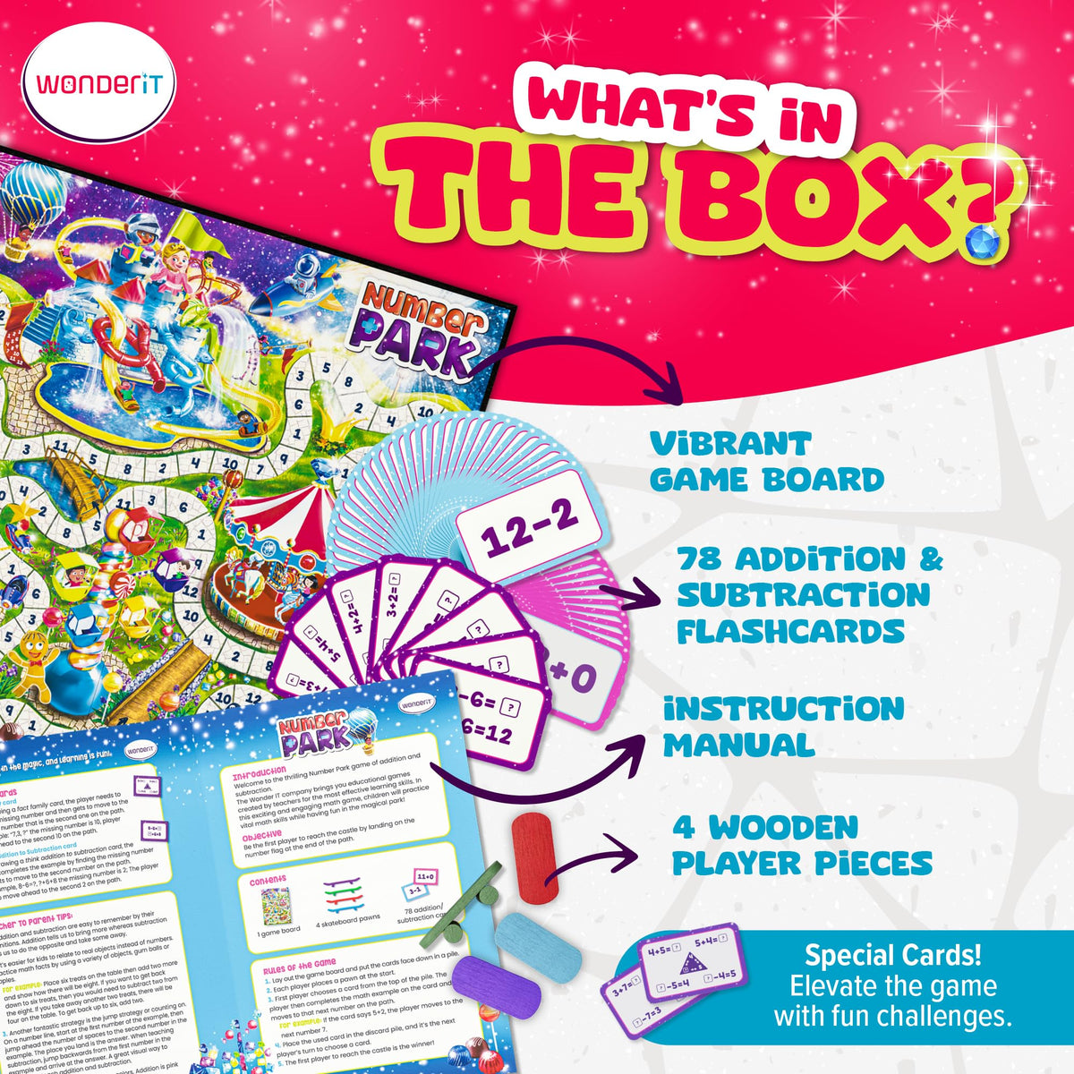 Wonder It Number Park kids playing scene promotes collaborative learning