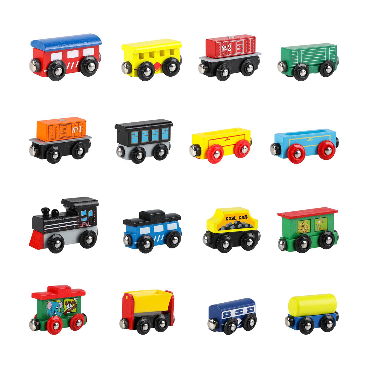 Wondertoys hopper car completes the set for varied cargo scenarios
