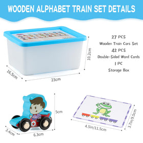 Wondertoys magnets connecting train cars for interactive learning