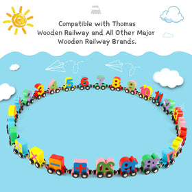 Wondertoys number train digit 3 helps early math exploration