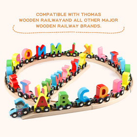 Wondertoys train engine front view shows sturdy construction