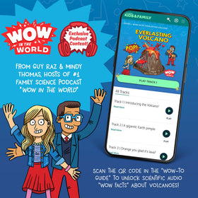 Wondery Kids Wow Volcano reusable beaker supports future experiments