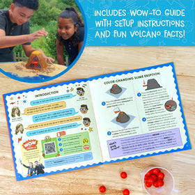 Wondery Kids Wow Volcano customization stickers for imaginative play