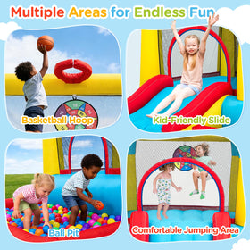 Wondiair Ball Pit feature encourages cooperative play