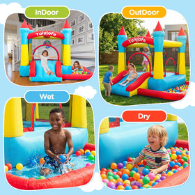 Wondiair Basketball Hoop enables active family play