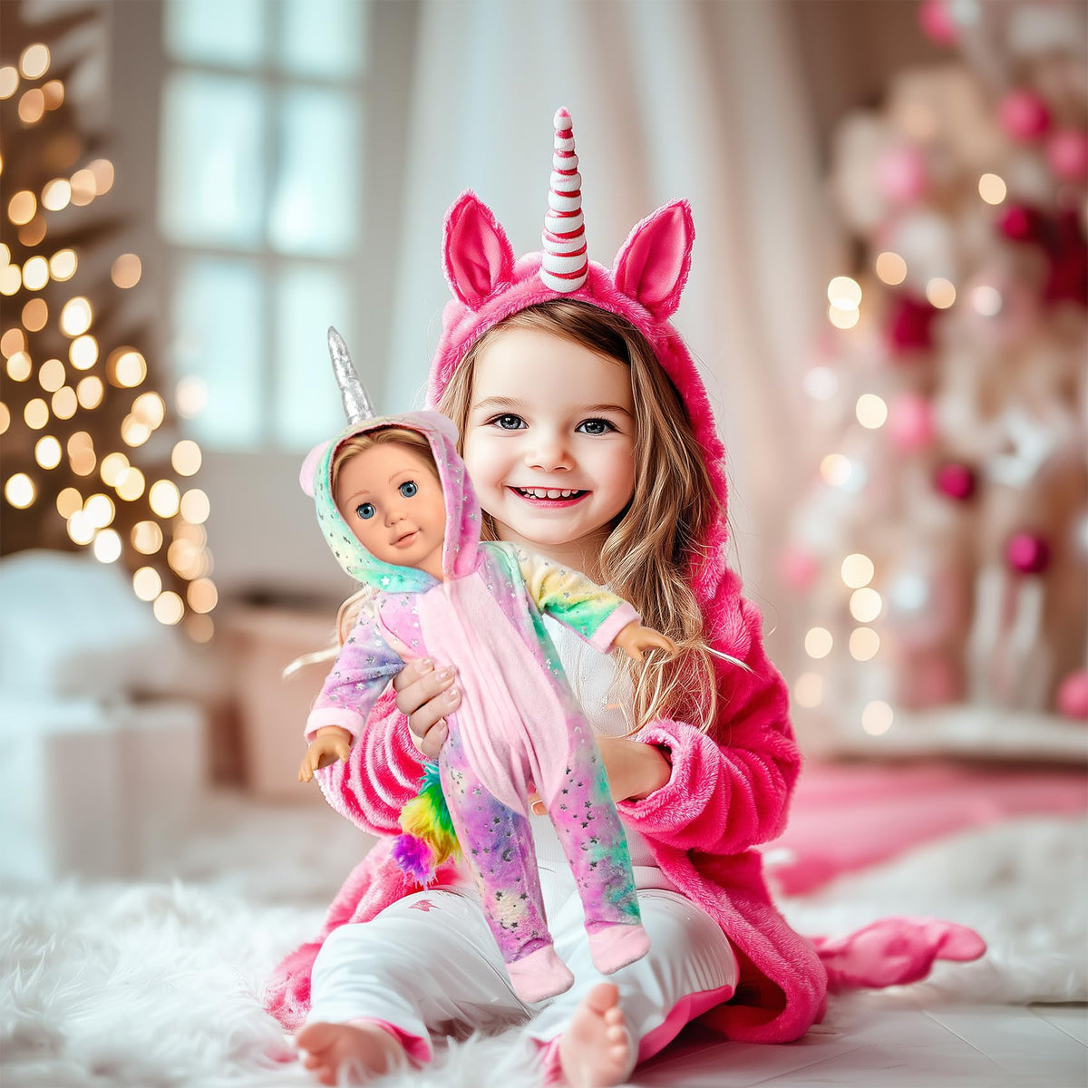 WONDOLL pink packaging highlights the complete outfits for gifting.
