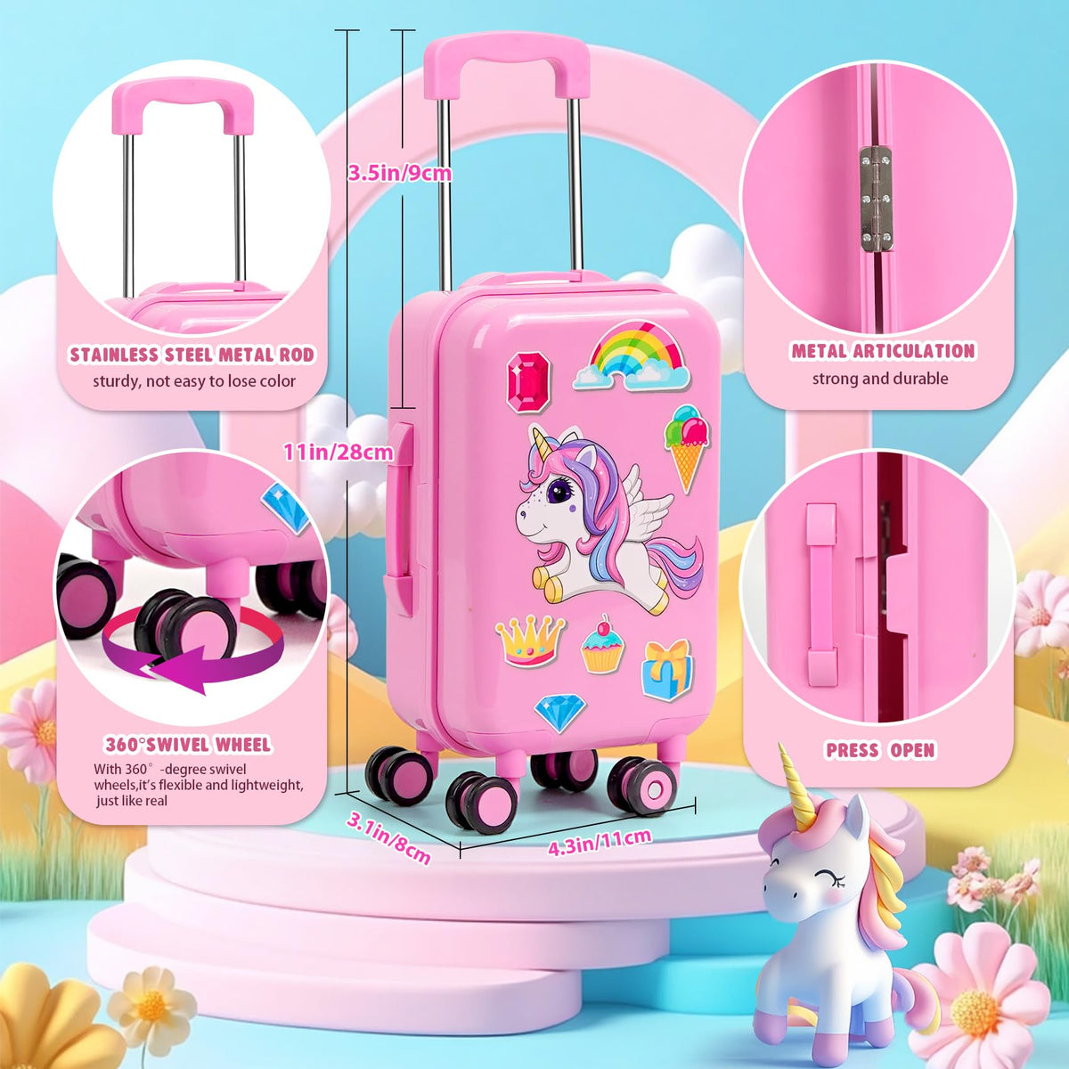 WONDOLL projection camera accessory lets tiny slideshows spark imagination.