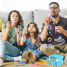 Wondrus classroom rewards and carnival prizes with colorful bubble play.