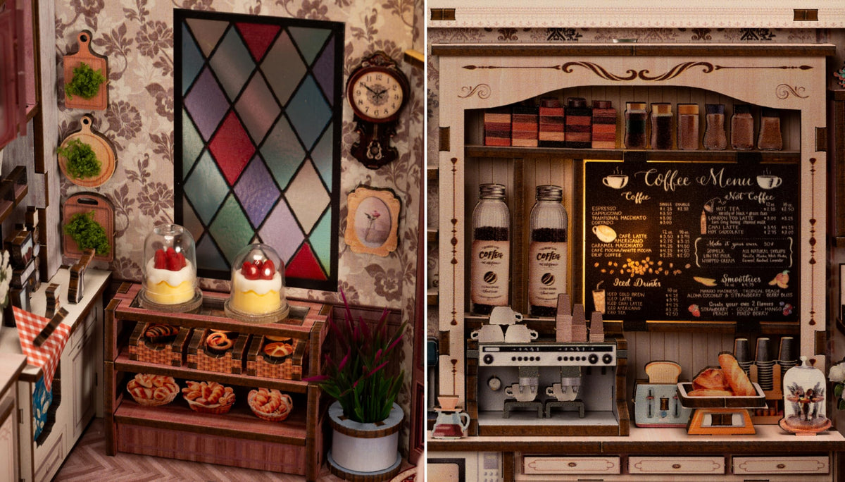 Wondyland Book Nook warm LED light glow for cozy ambience.