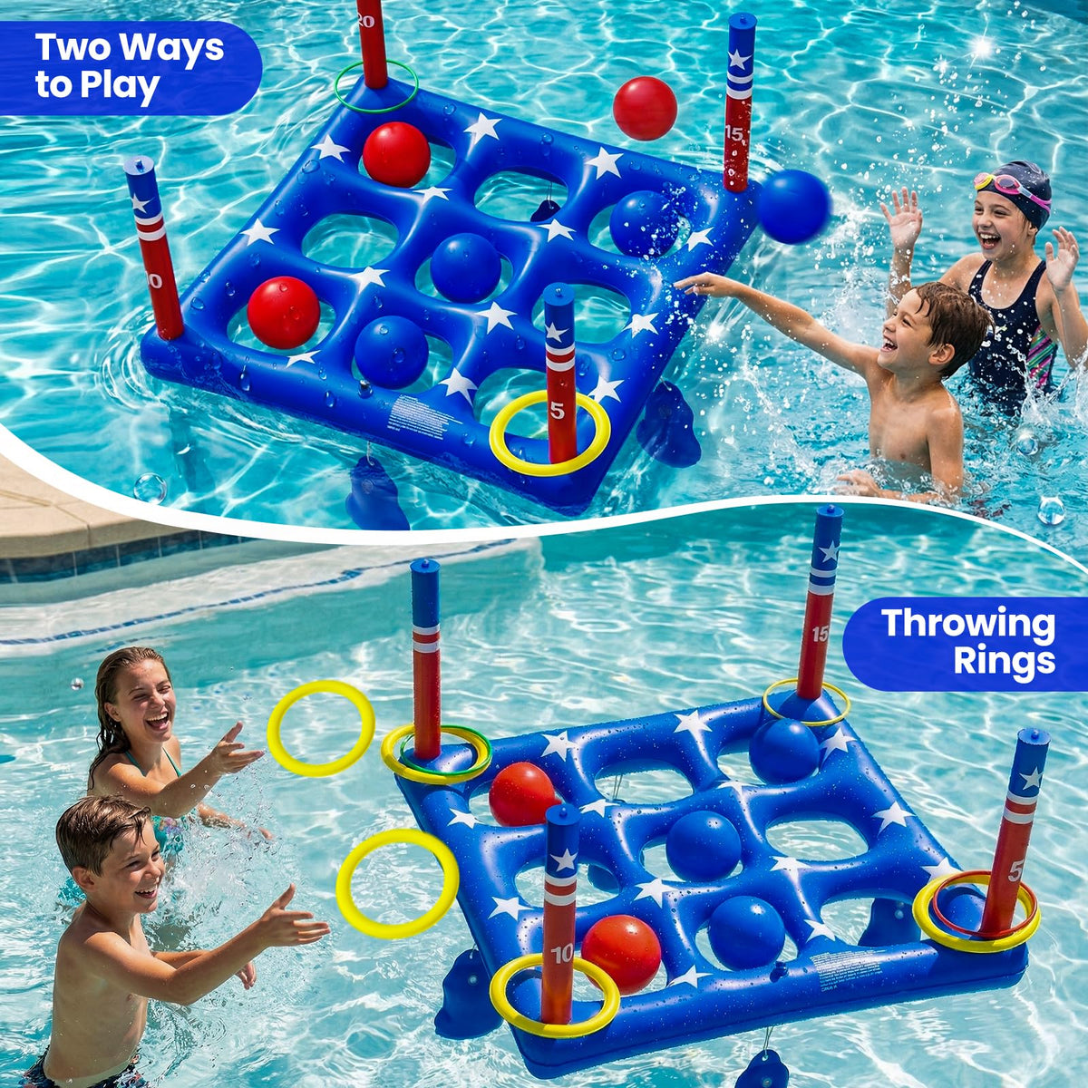 Wonovate rings and accessories for setup and play