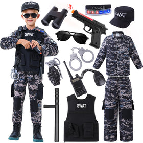 Wonrynn SWAT camo top for imaginative play and role-play adventures