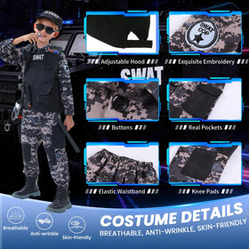 Wonrynn SWAT vest provides a realistic look with comfortable fit