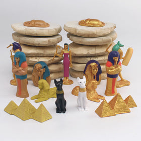 WONWONTOYS Ancient Egypt toys detail, durable figures for classroom displays