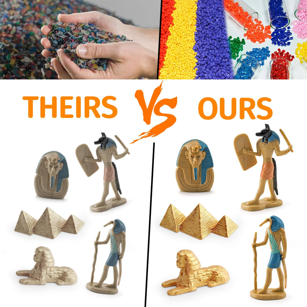 WONWONTOYS educational playset for classroom projects and crafts inspired by ancient history