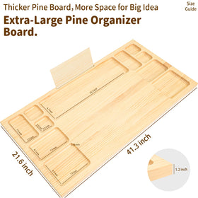 WOOD CITY baseplate table with Lazy Susan rotation for easy collaborative building.