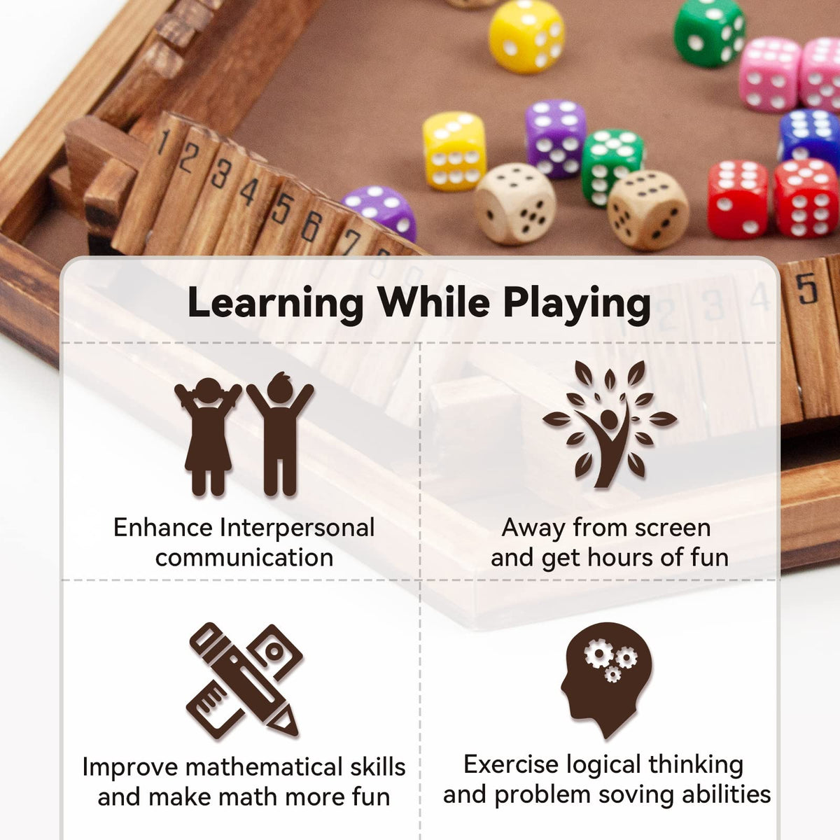 WOOD CITY compact design suits classrooms, pubs, and parties.