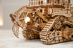 Wood Trick Terrain Titan completed model displayed on desk