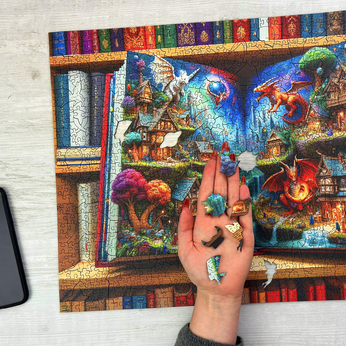Studio shot of Enchanted Tales emphasizing craftsmanship and EU-made quality