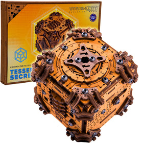 WOODEN.CITY Laser-cut pieces align for a satisfying DIY assembly experience.