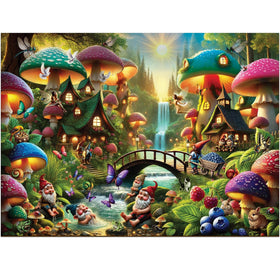 WOODEN.CITY 100 whimsy shapes pieces add playful variety to puzzle sessions.