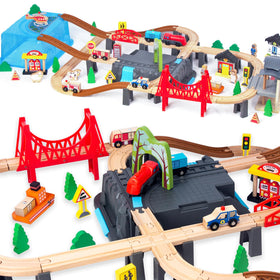 WoodenEdu compatibility with Brio and Thomas boosts shared play experiences
