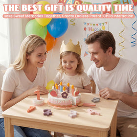 WoodenEdu FSC-certified wood construction ensures durable, eco-friendly toy