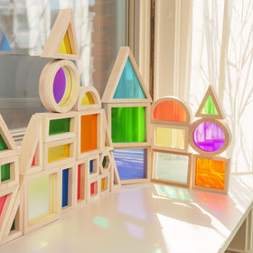 WOODENFUN FSC-certified wood emphasizes sustainable, safe material for kids' toys.