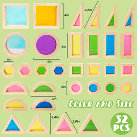 WOODENFUN kids stacking playtime shows safe, smooth-edged blocks in action.