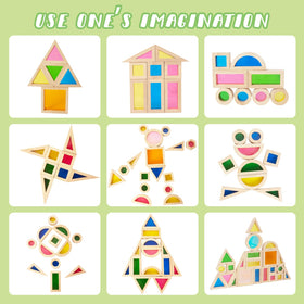 WOODENFUN parent-child interaction through shared construction activity encourages bonding.