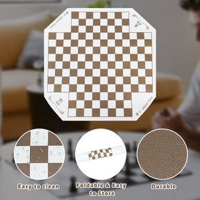 Leather board storage bag protects the board during travel and storage.