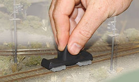 Woodland Scenics Tidy Track Rail Tracker Kit compact packaging for easy storage