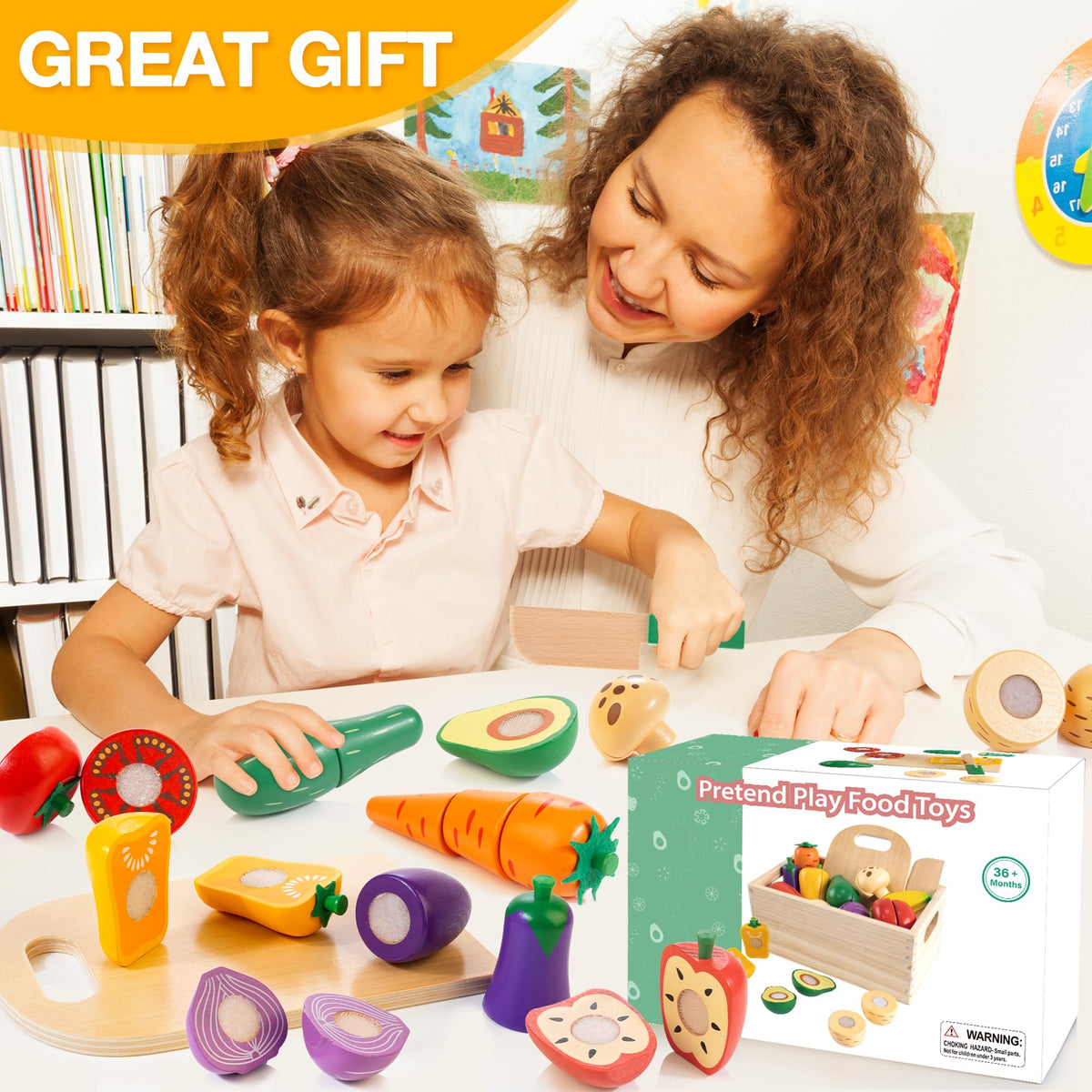 WOODMAM 3+ age-friendly gift set sparks imagination and social play