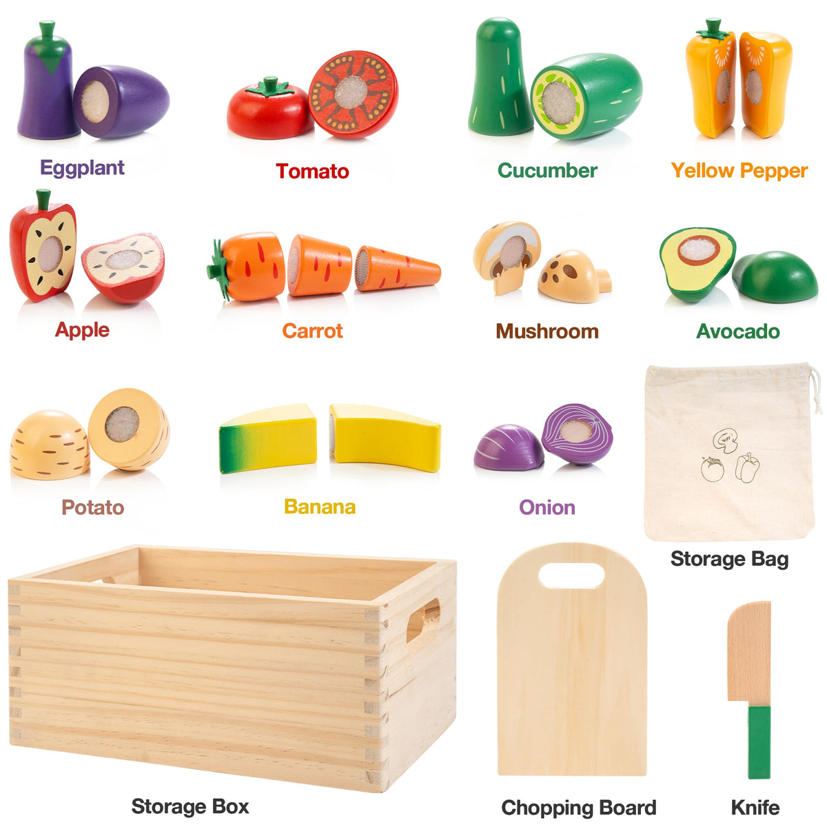 WOODMAM interactive cuttable pieces with durable connectors for repeated use