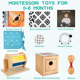 WOODMAM Montessori maracas invite gentle shaking for early motor exploration.