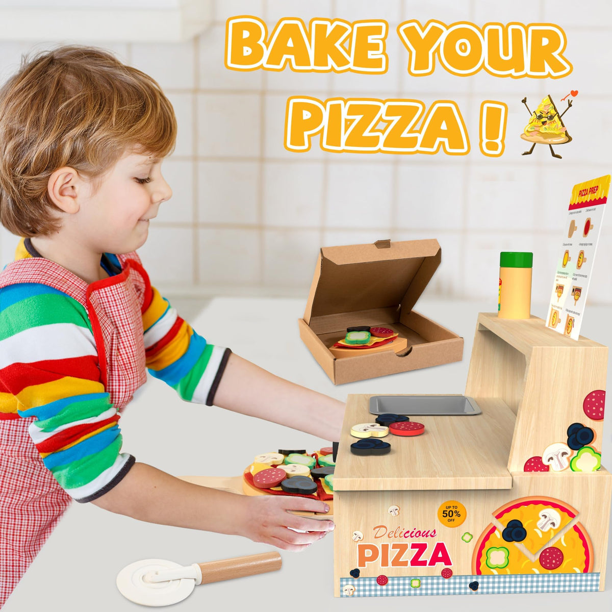 WOODMAM smooth wood edges ensure safe, durable play