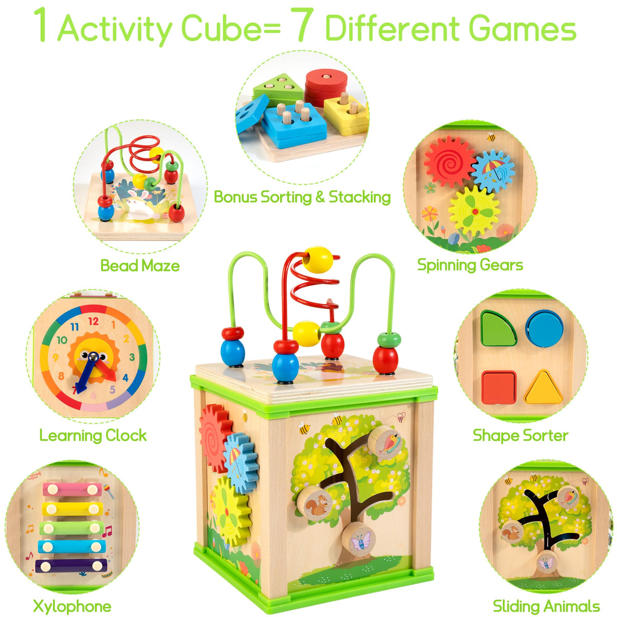 Woodmam xylophone panel invites musical discovery during playtime