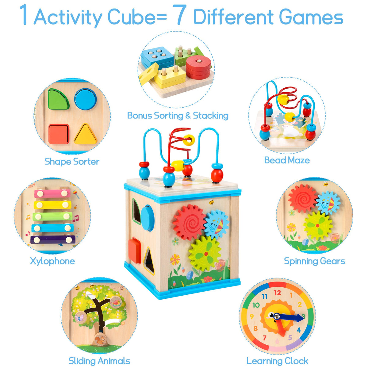 WOODMAM xylophone panel enhances rhythm awareness during safe play.