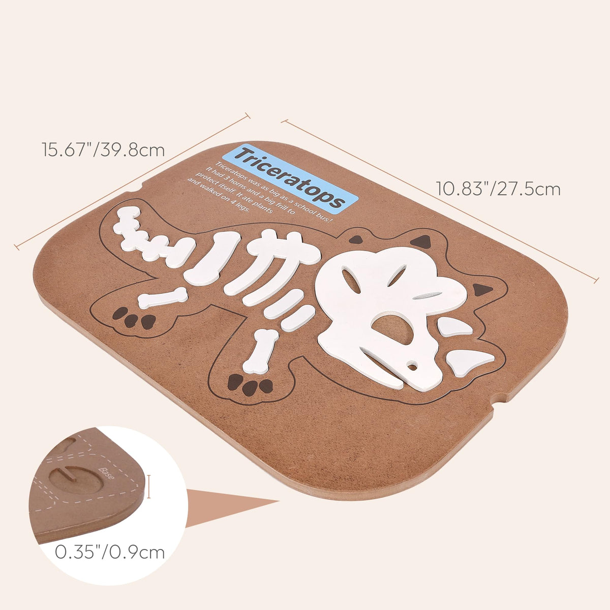 Woodtoe quick-setup wood construction features durable, child-safe design.